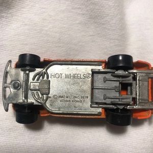 Vintage 1979 woody orange diecast Hot wheels